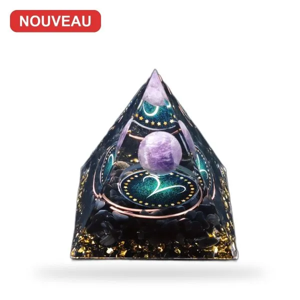 pyramide orgonite Bélier noire pyramide orgonite Bélier noire
